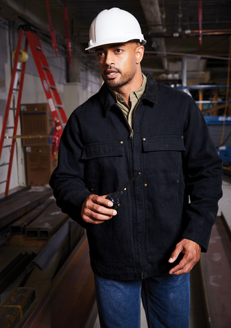 CornerStone® Adult Unisex Washed Duck Cloth Chore Work Jacket